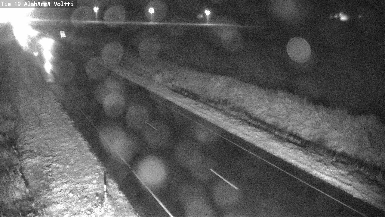 Weather Camera Image Road 19 Alahärmä, Voltti, Kauhava, Etelä-Pohjanmaa