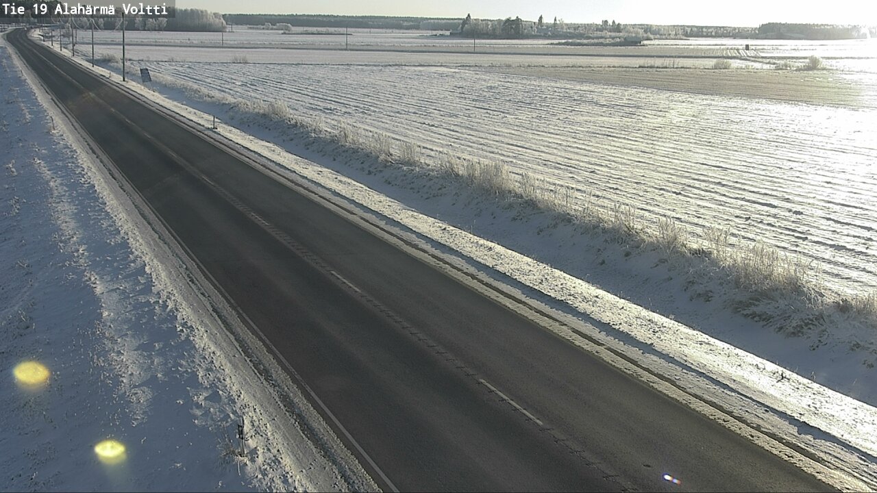 Weather Camera Image Road 19 Alahärmä, Voltti, Kauhava, Etelä-Pohjanmaa