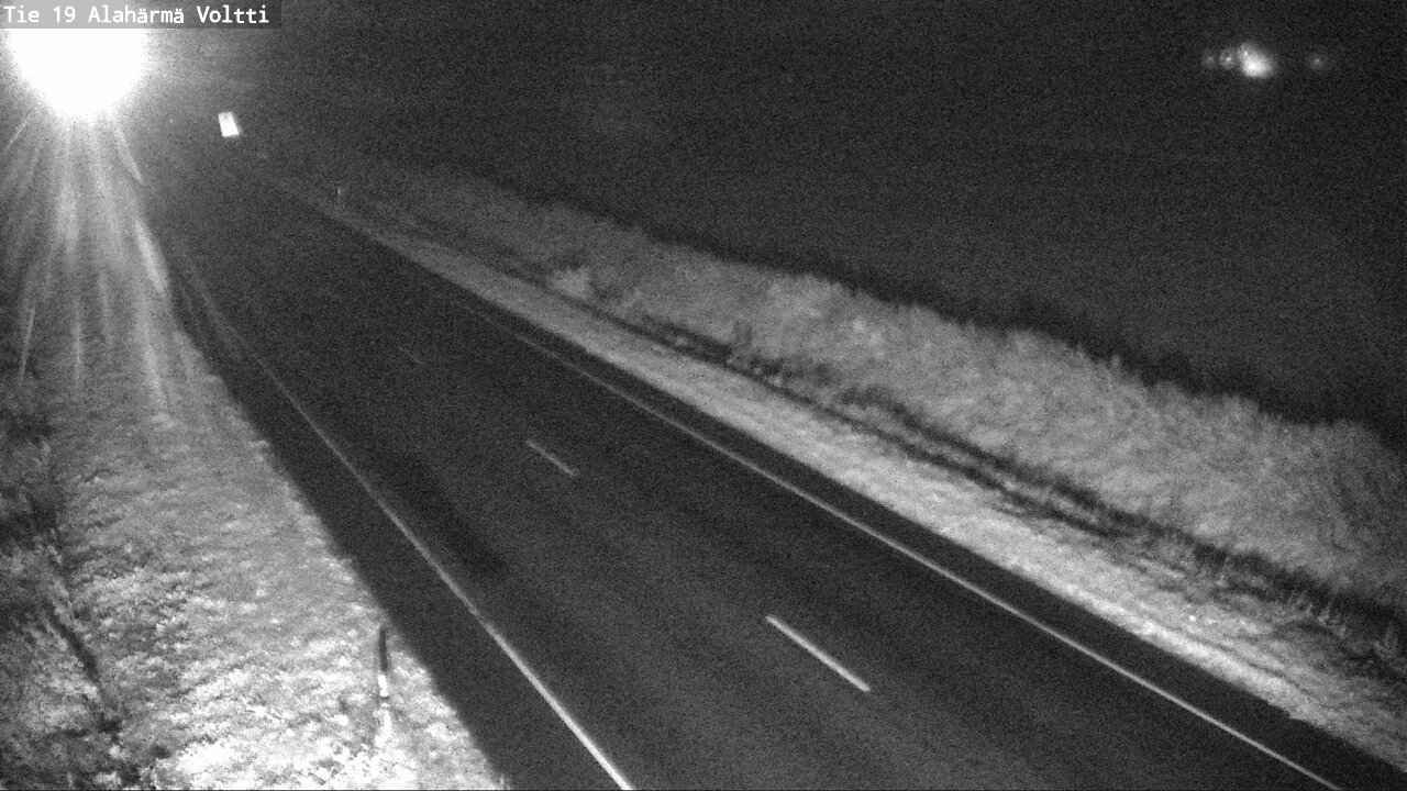 Weather Camera Image Road 19 Alahärmä, Voltti, Kauhava, Etelä-Pohjanmaa