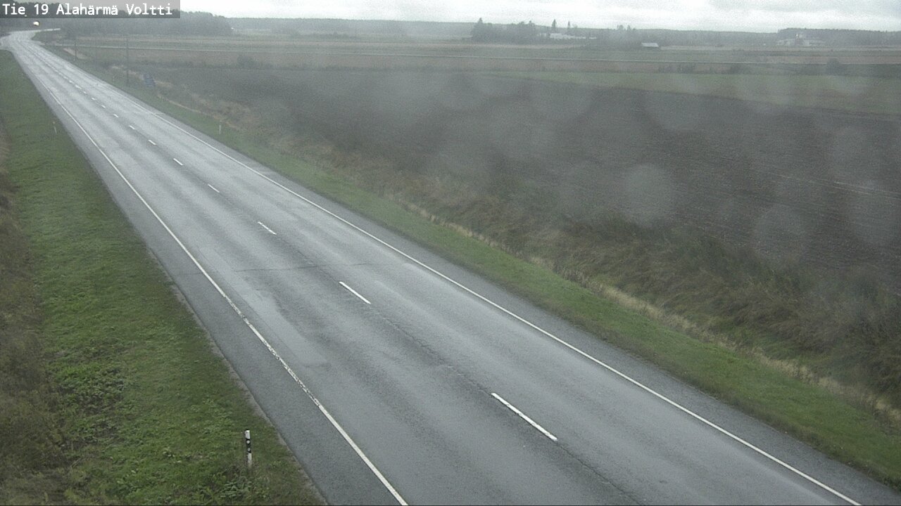 Weather Camera Image Road 19 Alahärmä, Voltti, Kauhava, Etelä-Pohjanmaa