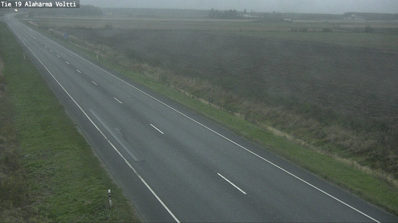 Weather Camera Image Road 19 Alahärmä, Voltti, Kauhava, Etelä-Pohjanmaa