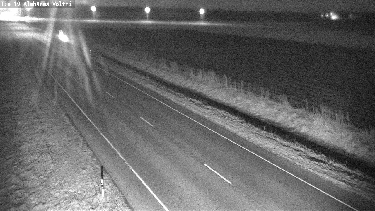 Weather Camera Image Väg 19 Alahärmä, Voltti, Kauhava, Etelä-Pohjanmaa