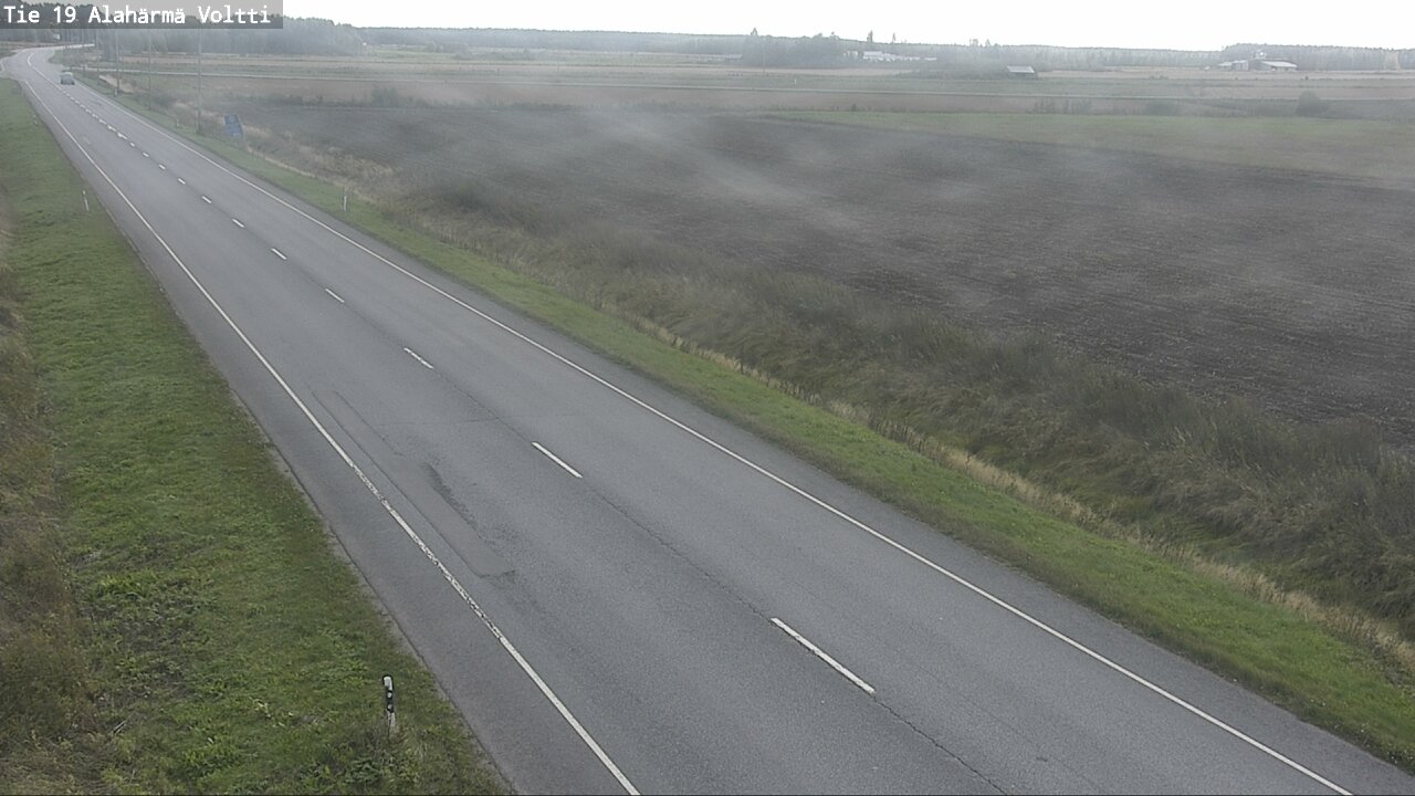 Weather Camera Image Road 19 Alahärmä, Voltti, Kauhava, Etelä-Pohjanmaa