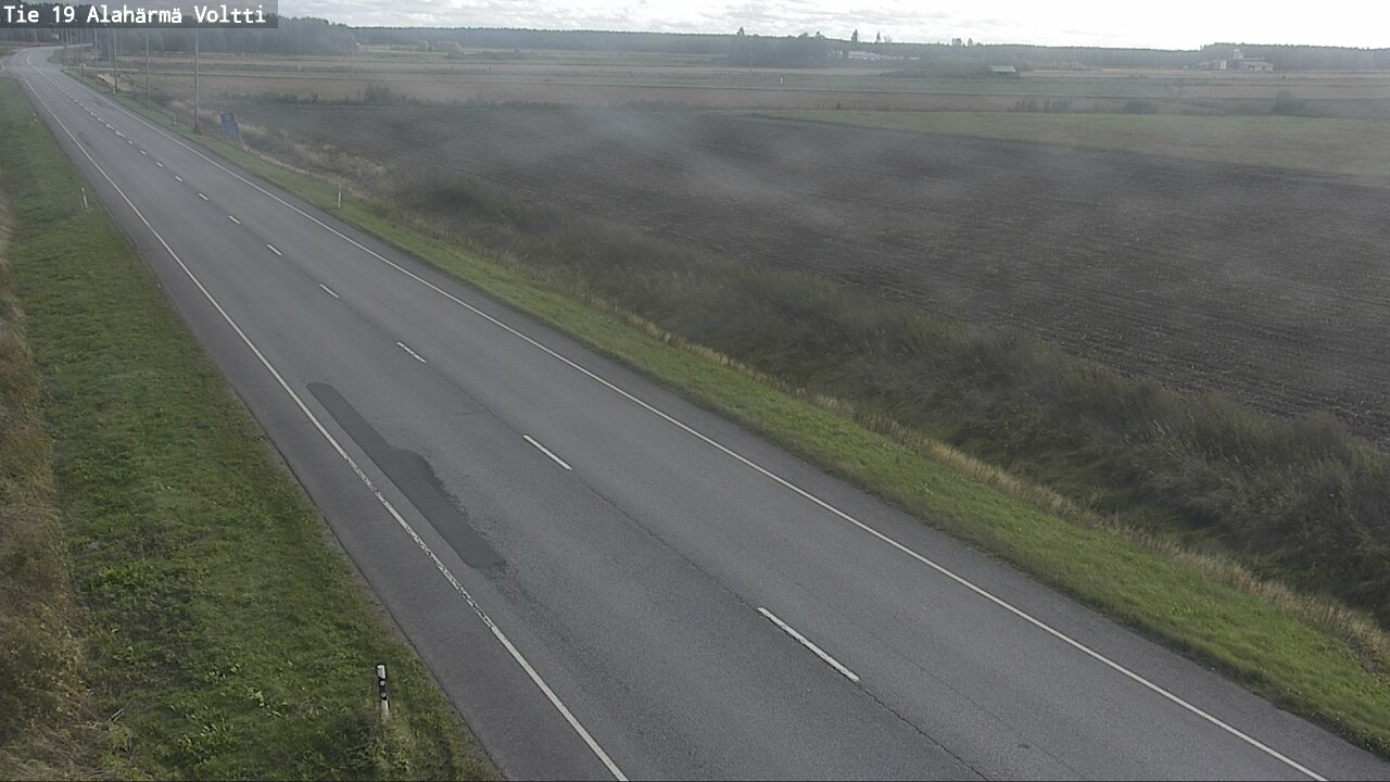 Weather Camera Image Road 19 Alahärmä, Voltti, Kauhava, Etelä-Pohjanmaa