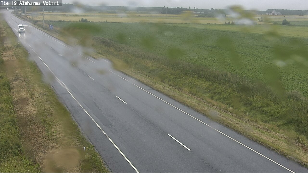 Weather Camera Image Väg 19 Alahärmä, Voltti, Kauhava, Etelä-Pohjanmaa