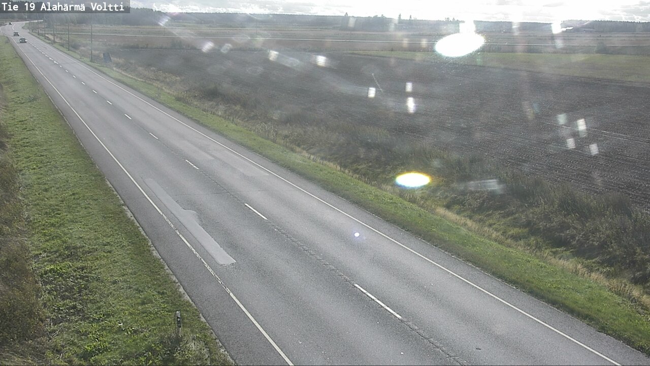 Weather Camera Image Road 19 Alahärmä, Voltti, Kauhava, Etelä-Pohjanmaa