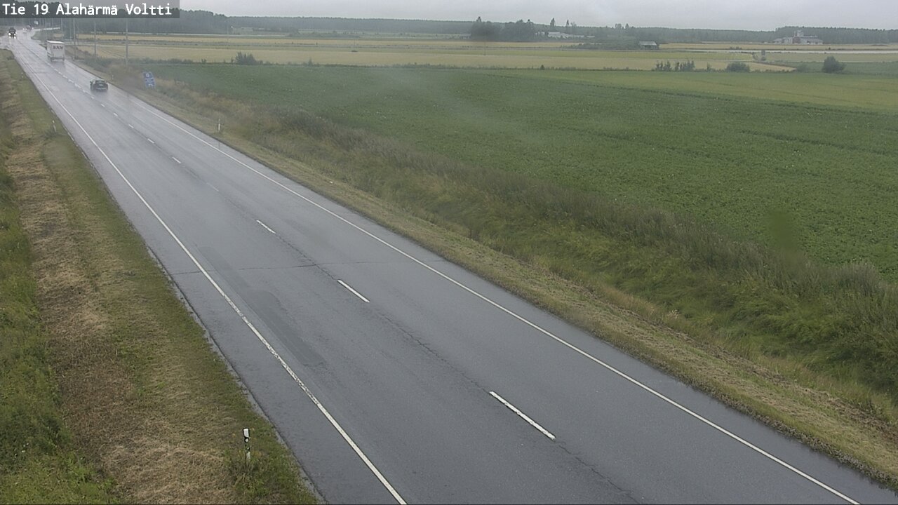Weather Camera Image Väg 19 Alahärmä, Voltti, Kauhava, Etelä-Pohjanmaa