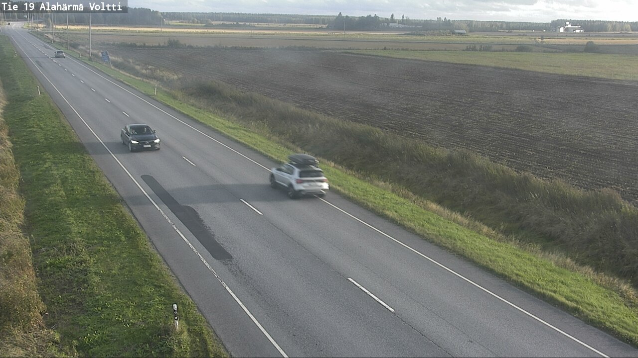 Weather Camera Image Road 19 Alahärmä, Voltti, Kauhava, Etelä-Pohjanmaa