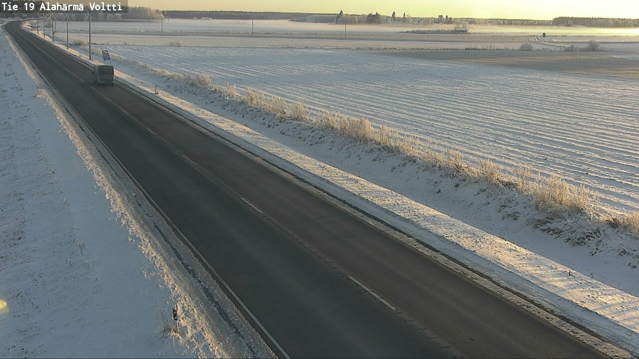 Weather Camera Image Road 19 Alahärmä, Voltti, Kauhava, Etelä-Pohjanmaa