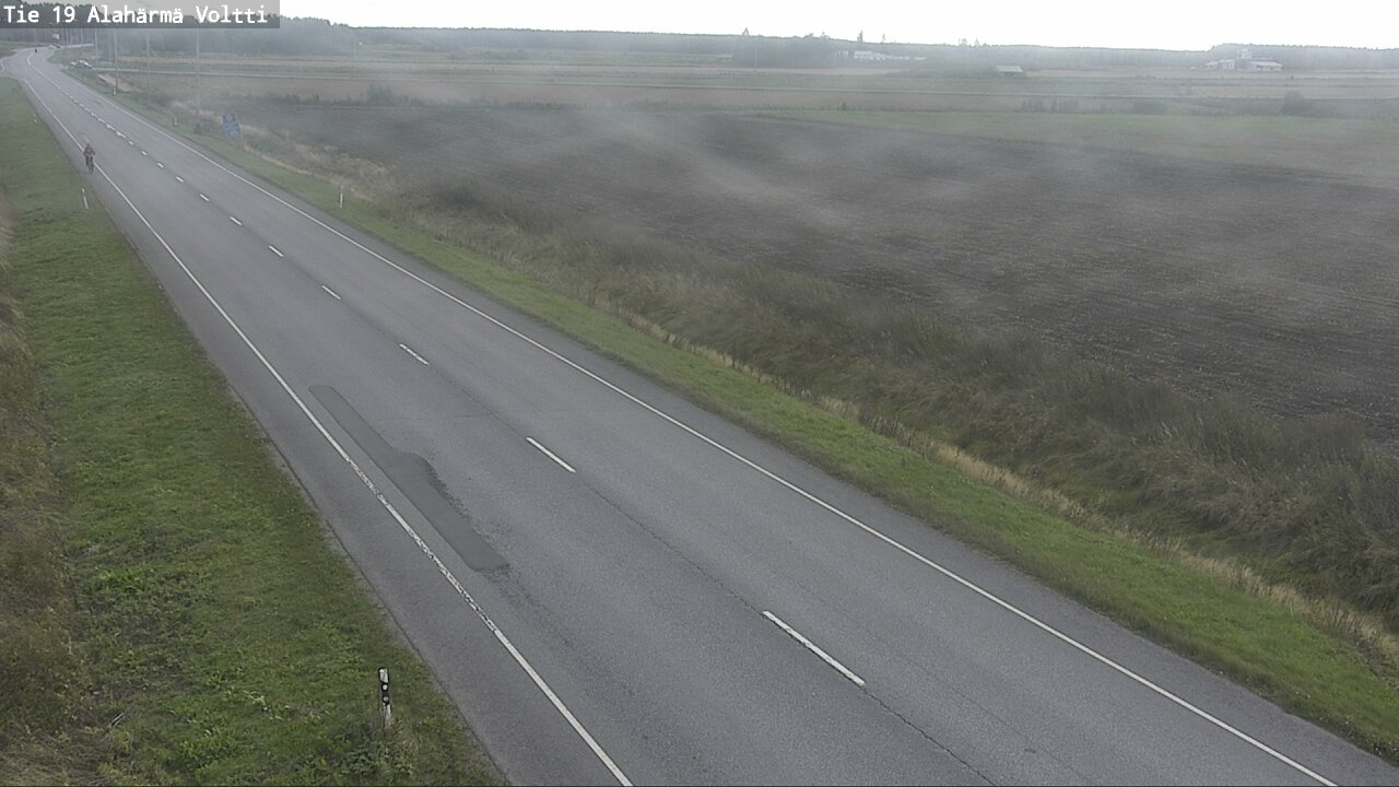 Weather Camera Image Road 19 Alahärmä, Voltti, Kauhava, Etelä-Pohjanmaa