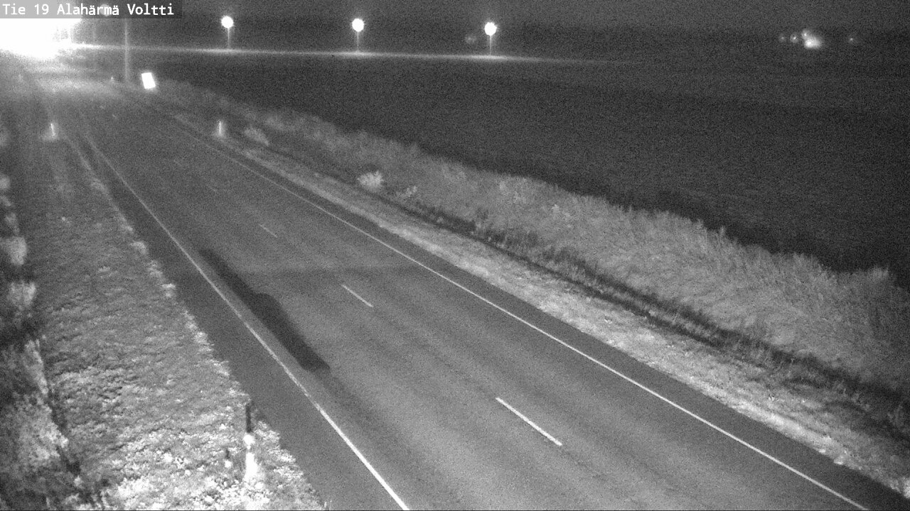 Weather Camera Image Road 19 Alahärmä, Voltti, Kauhava, Etelä-Pohjanmaa