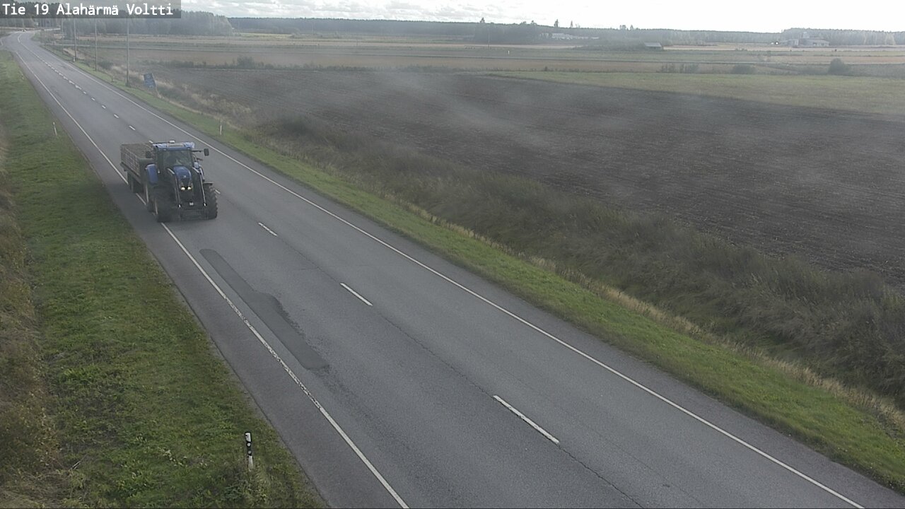 Weather Camera Image Road 19 Alahärmä, Voltti, Kauhava, Etelä-Pohjanmaa