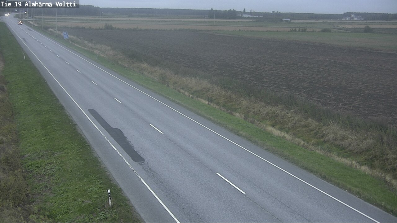 Weather Camera Image Road 19 Alahärmä, Voltti, Kauhava, Etelä-Pohjanmaa