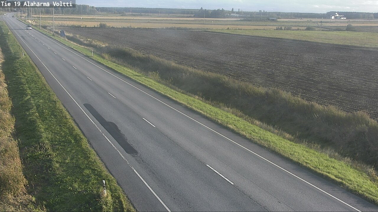 Weather Camera Image Road 19 Alahärmä, Voltti, Kauhava, Etelä-Pohjanmaa