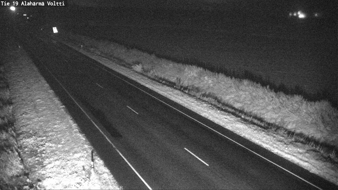 Weather Camera Image Road 19 Alahärmä, Voltti, Kauhava, Etelä-Pohjanmaa