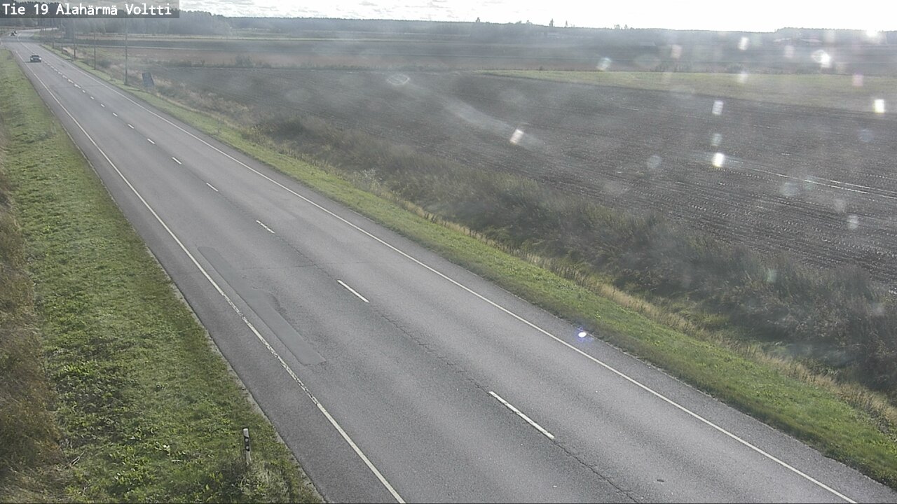 Weather Camera Image Väg 19 Alahärmä, Voltti, Kauhava, Etelä-Pohjanmaa