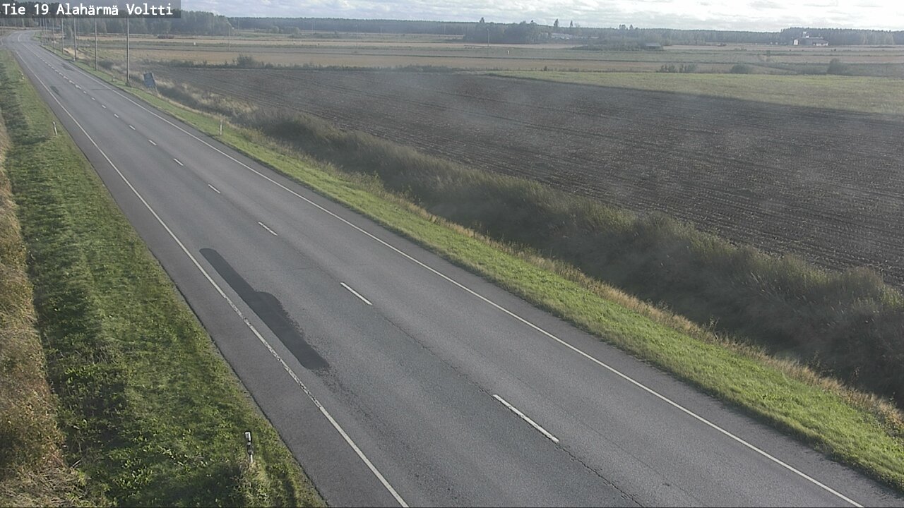 Weather Camera Image Road 19 Alahärmä, Voltti, Kauhava, Etelä-Pohjanmaa