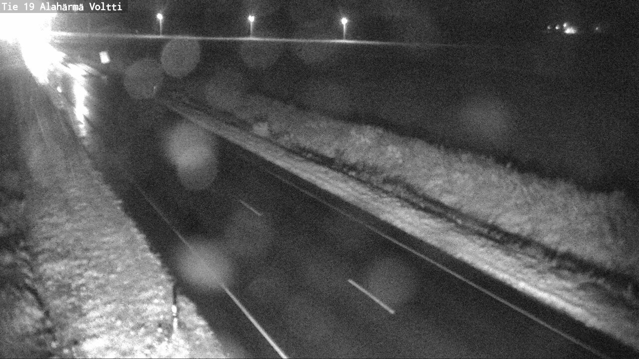 Weather Camera Image Road 19 Alahärmä, Voltti, Kauhava, Etelä-Pohjanmaa
