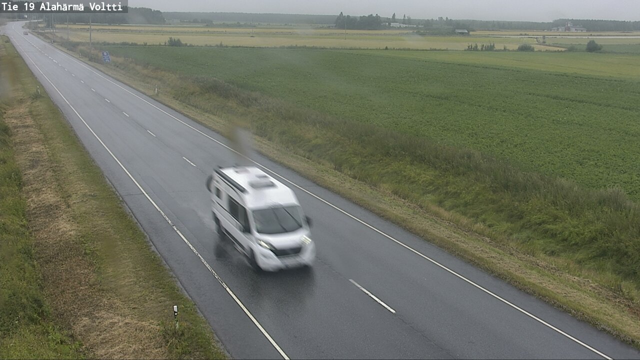 Weather Camera Image Road 19 Alahärmä, Voltti, Kauhava, Etelä-Pohjanmaa