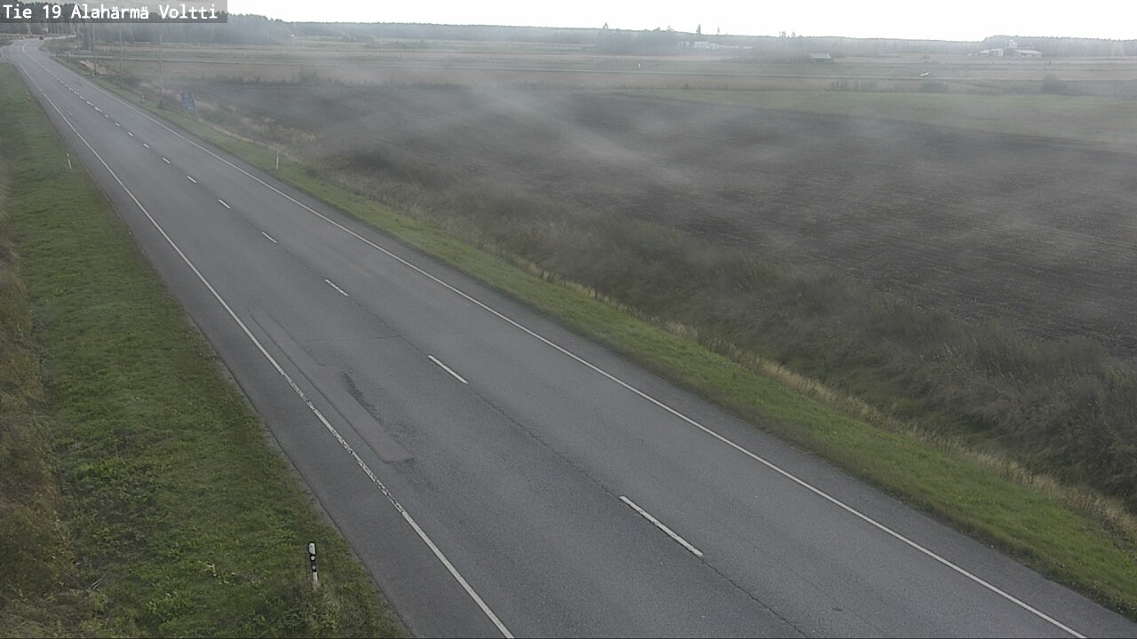 Weather Camera Image Road 19 Alahärmä, Voltti, Kauhava, Etelä-Pohjanmaa
