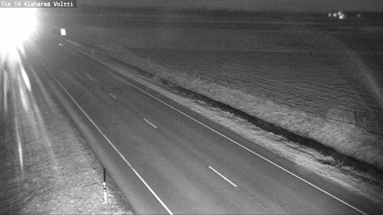 Weather Camera Image Väg 19 Alahärmä, Voltti, Kauhava, Etelä-Pohjanmaa