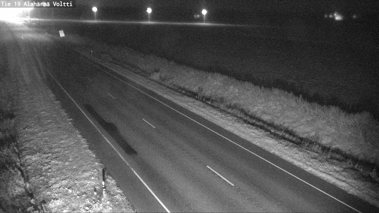 Weather Camera Image Road 19 Alahärmä, Voltti, Kauhava, Etelä-Pohjanmaa