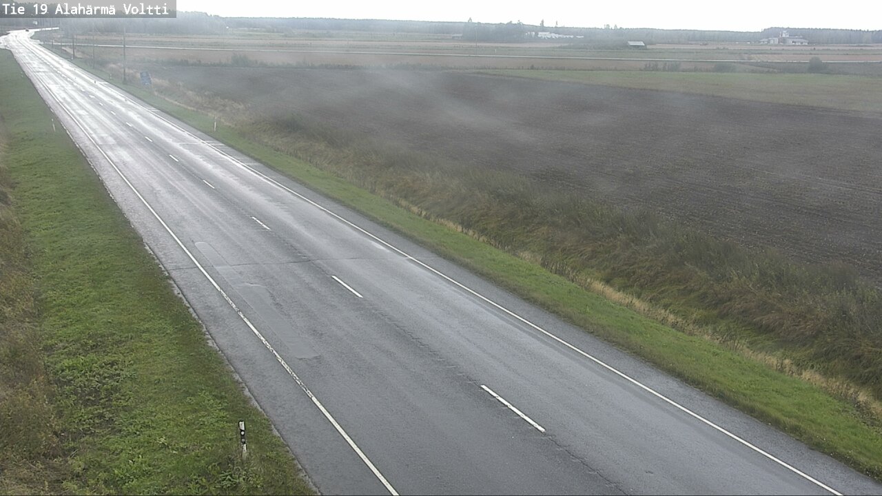Weather Camera Image Road 19 Alahärmä, Voltti, Kauhava, Etelä-Pohjanmaa
