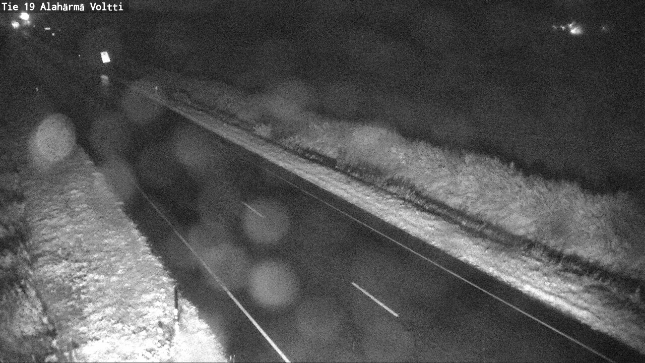 Weather Camera Image Road 19 Alahärmä, Voltti, Kauhava, Etelä-Pohjanmaa