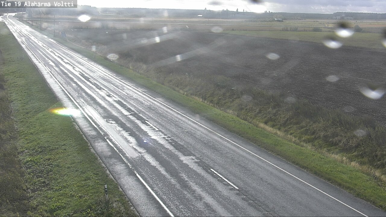 Weather Camera Image Road 19 Alahärmä, Voltti, Kauhava, Etelä-Pohjanmaa