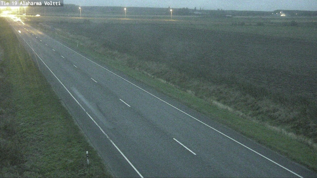 Weather Camera Image Road 19 Alahärmä, Voltti, Kauhava, Etelä-Pohjanmaa
