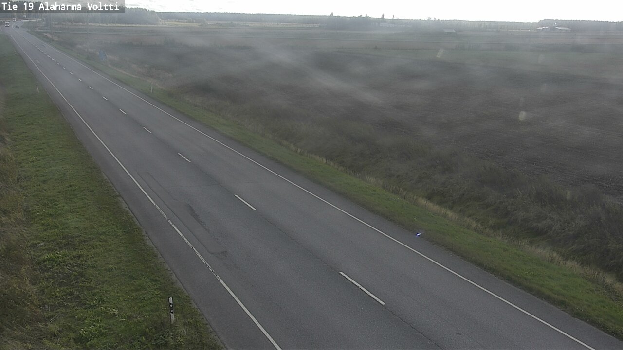 Weather Camera Image Väg 19 Alahärmä, Voltti, Kauhava, Etelä-Pohjanmaa