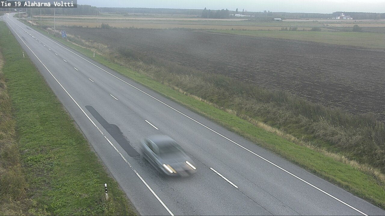 Weather Camera Image Road 19 Alahärmä, Voltti, Kauhava, Etelä-Pohjanmaa
