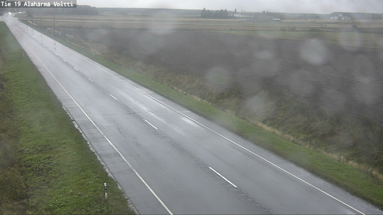Weather Camera Image Road 19 Alahärmä, Voltti, Kauhava, Etelä-Pohjanmaa