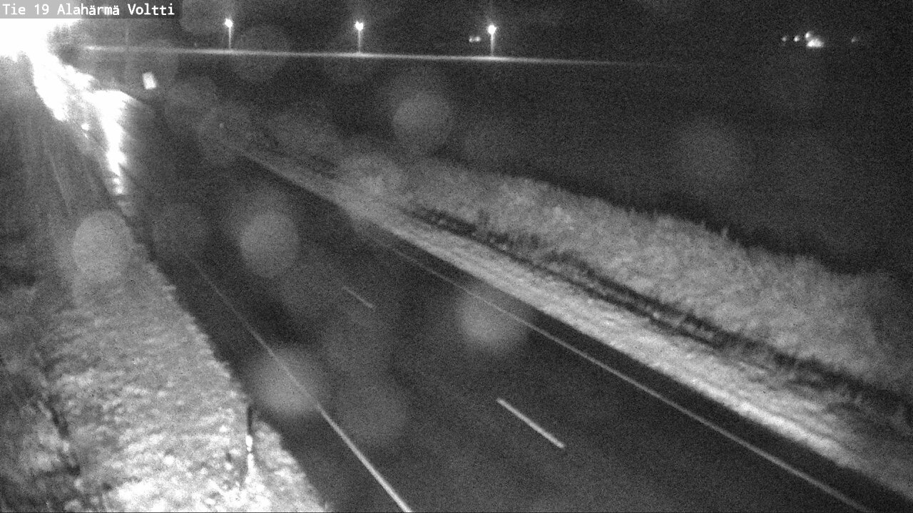 Weather Camera Image Road 19 Alahärmä, Voltti, Kauhava, Etelä-Pohjanmaa
