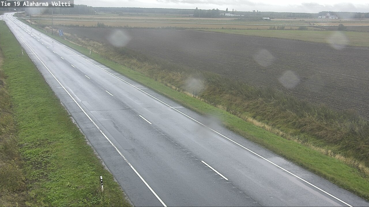 Weather Camera Image Road 19 Alahärmä, Voltti, Kauhava, Etelä-Pohjanmaa