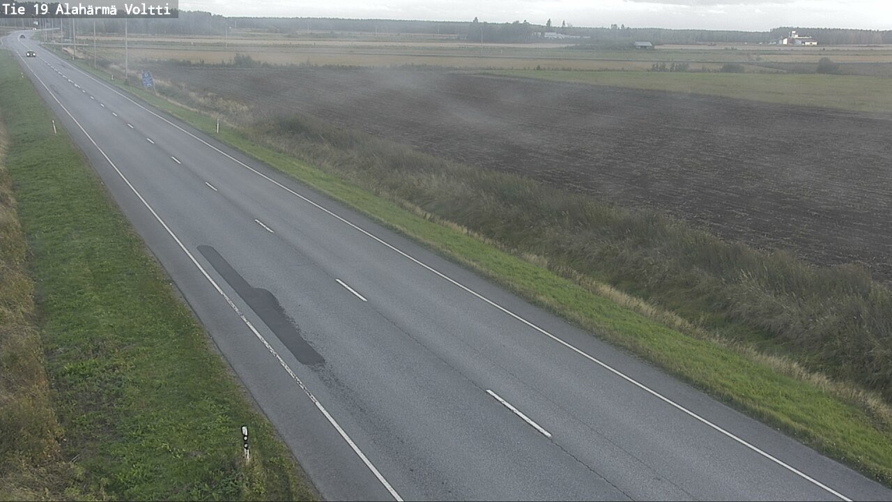 Weather Camera Image Road 19 Alahärmä, Voltti, Kauhava, Etelä-Pohjanmaa
