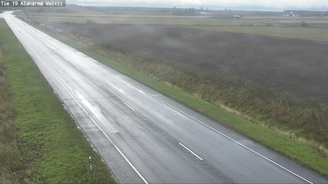 Weather Camera Image Road 19 Alahärmä, Voltti, Kauhava, Etelä-Pohjanmaa