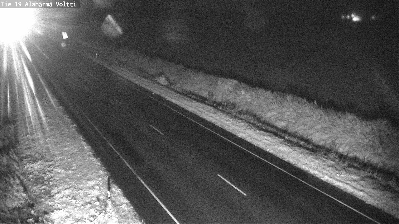 Weather Camera Image Road 19 Alahärmä, Voltti, Kauhava, Etelä-Pohjanmaa