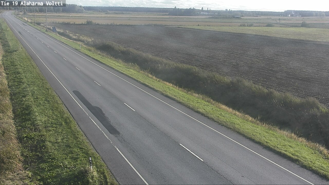 Weather Camera Image Road 19 Alahärmä, Voltti, Kauhava, Etelä-Pohjanmaa
