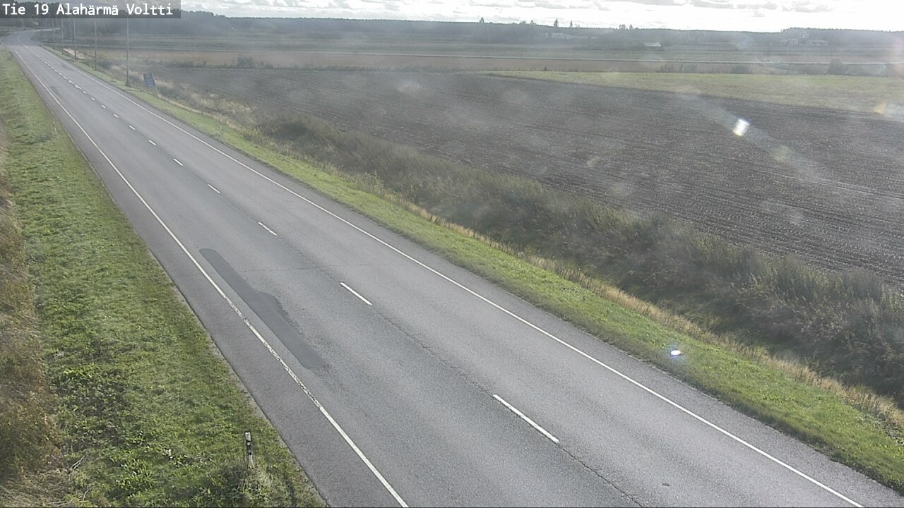Weather Camera Image Road 19 Alahärmä, Voltti, Kauhava, Etelä-Pohjanmaa