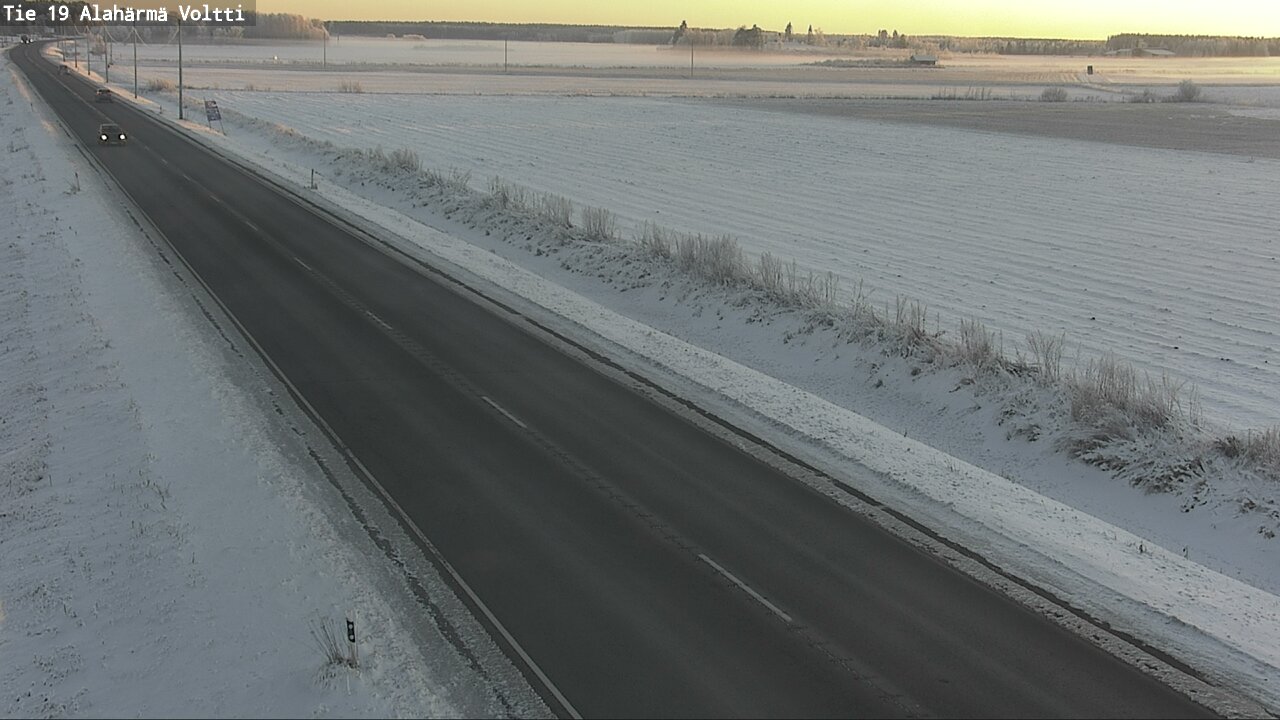 Weather Camera Image Road 19 Alahärmä, Voltti, Kauhava, Etelä-Pohjanmaa