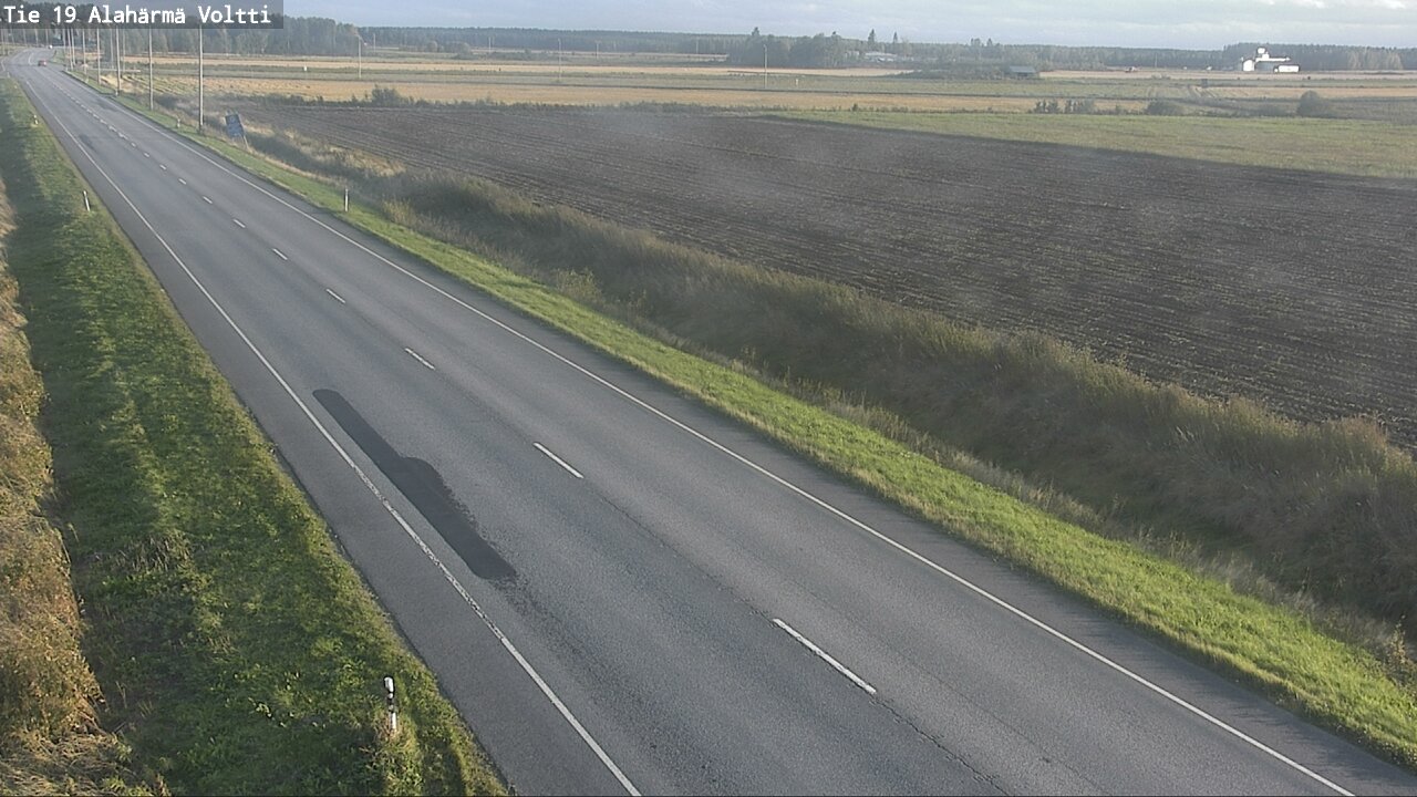 Weather Camera Image Road 19 Alahärmä, Voltti, Kauhava, Etelä-Pohjanmaa