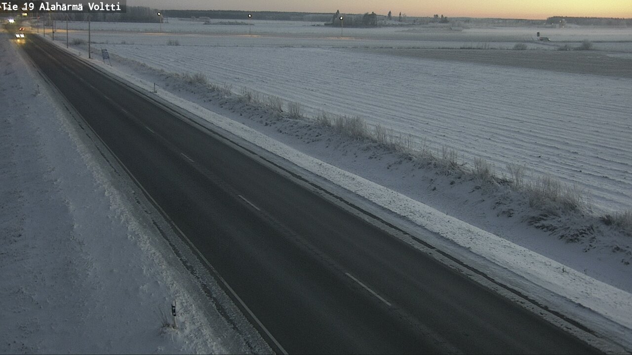 Weather Camera Image Road 19 Alahärmä, Voltti, Kauhava, Etelä-Pohjanmaa