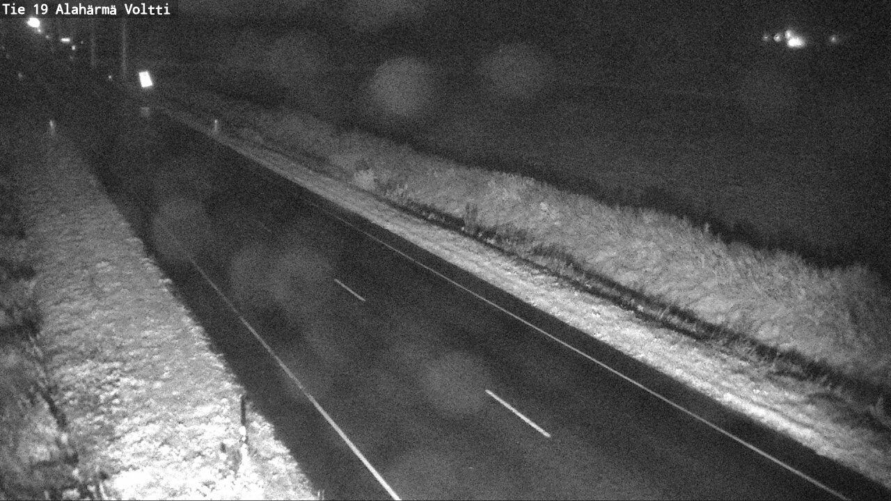 Weather Camera Image Road 19 Alahärmä, Voltti, Kauhava, Etelä-Pohjanmaa