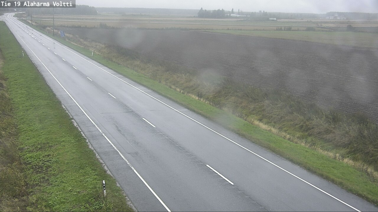 Weather Camera Image Road 19 Alahärmä, Voltti, Kauhava, Etelä-Pohjanmaa