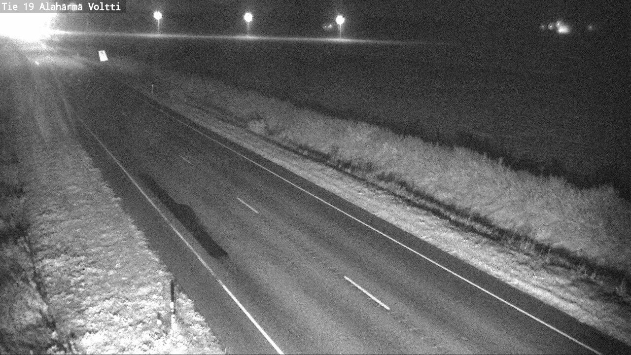 Weather Camera Image Road 19 Alahärmä, Voltti, Kauhava, Etelä-Pohjanmaa