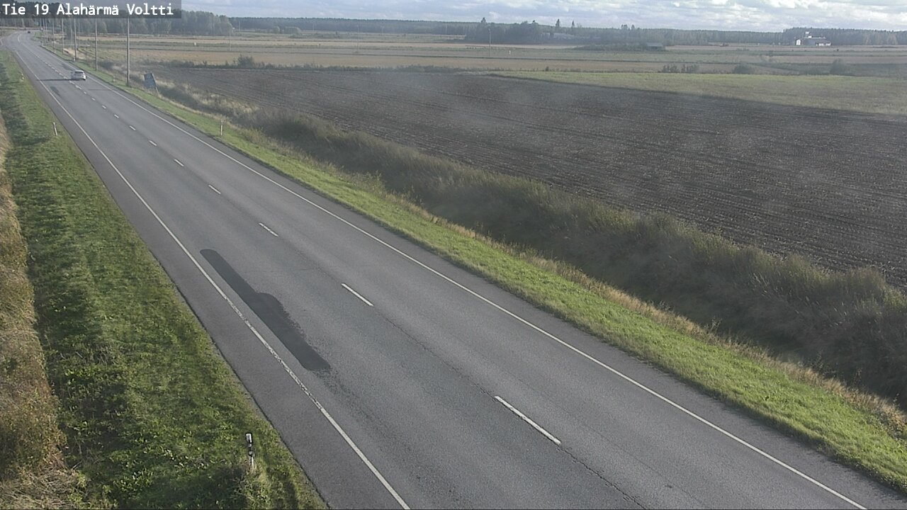 Weather Camera Image Road 19 Alahärmä, Voltti, Kauhava, Etelä-Pohjanmaa