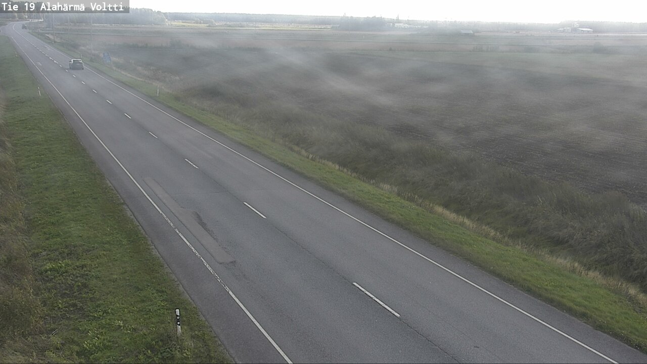Weather Camera Image Väg 19 Alahärmä, Voltti, Kauhava, Etelä-Pohjanmaa