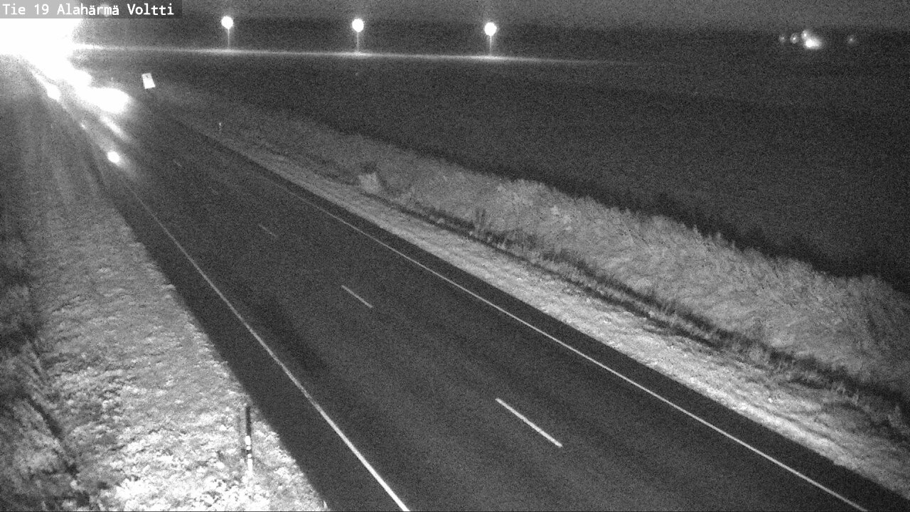 Weather Camera Image Road 19 Alahärmä, Voltti, Kauhava, Etelä-Pohjanmaa