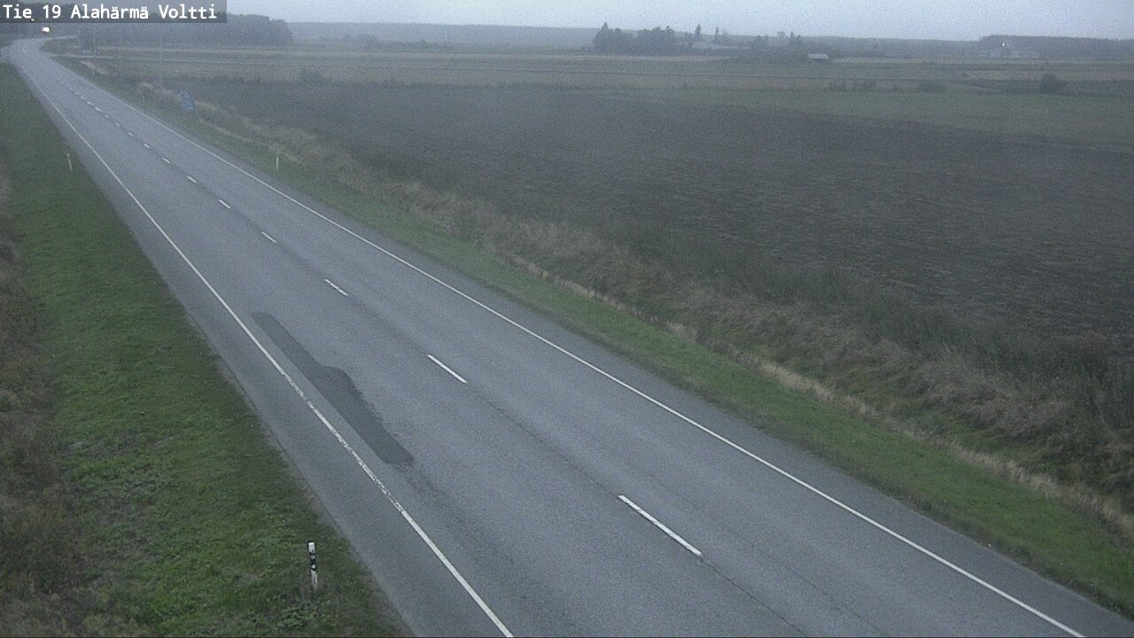 Weather Camera Image Road 19 Alahärmä, Voltti, Kauhava, Etelä-Pohjanmaa
